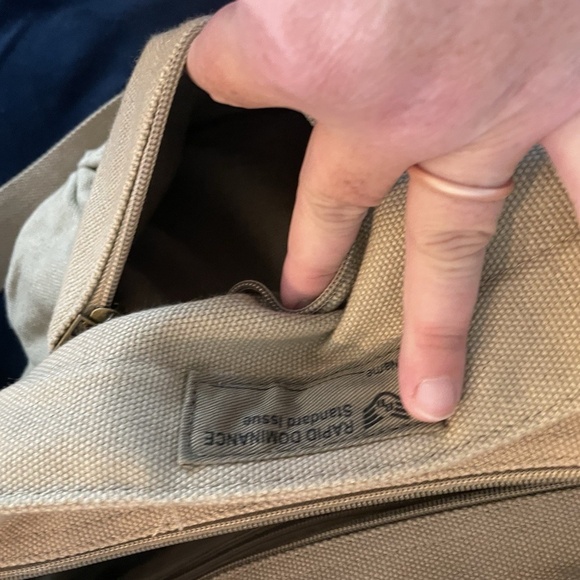 Rapid Dominance Cream Colored Messenger Bag - Picture 9 of 11